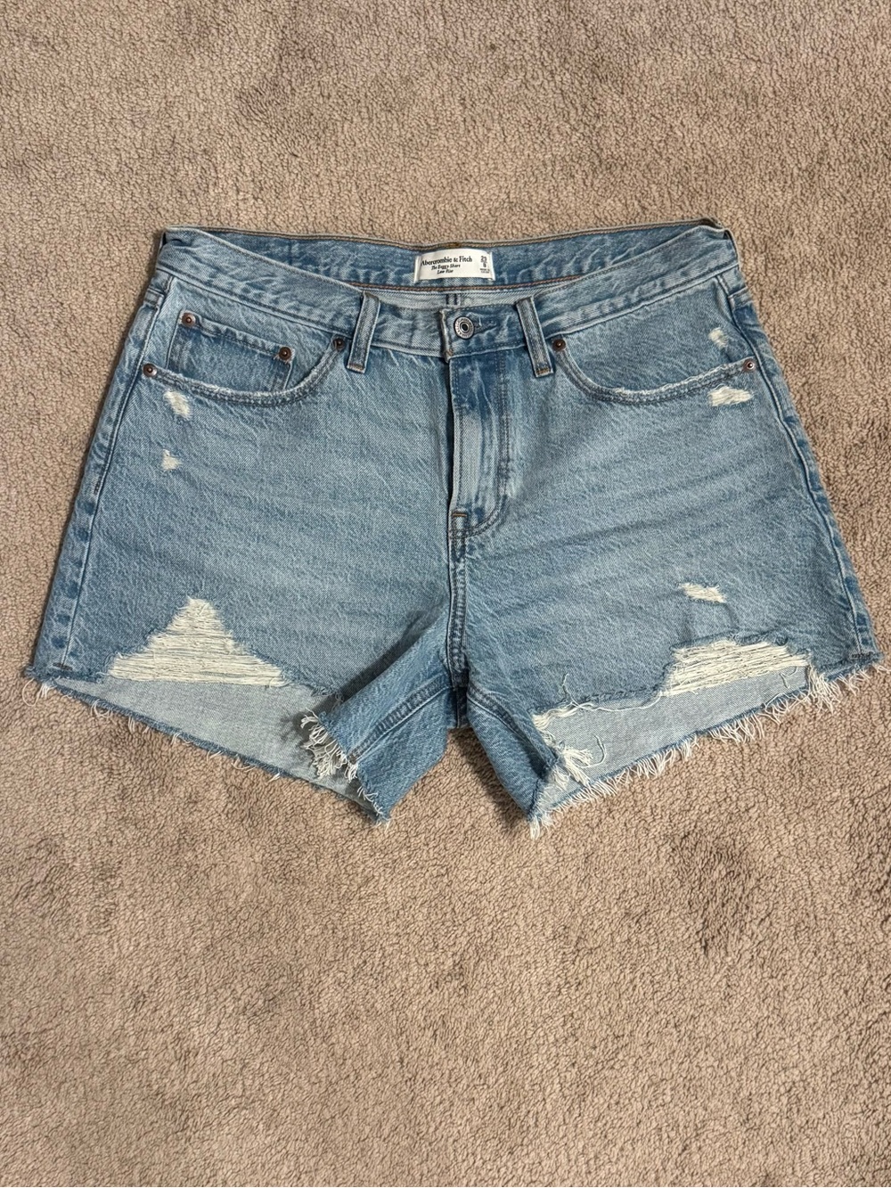 Abercrombie & Fitch The Baggy Short Low Rise